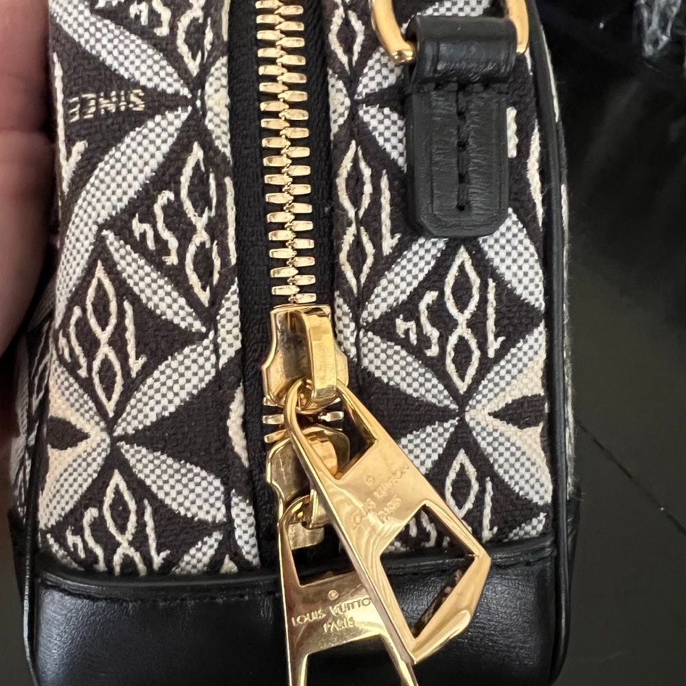 Louis Vuitton Monogram Jacquard Deauville MINI Shoulder Bag. Guarantee Authentic - Picture 6 of 12